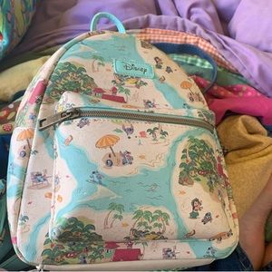 Lilo and Stitch beach mini backpack. Can get more pictures if you dm me.